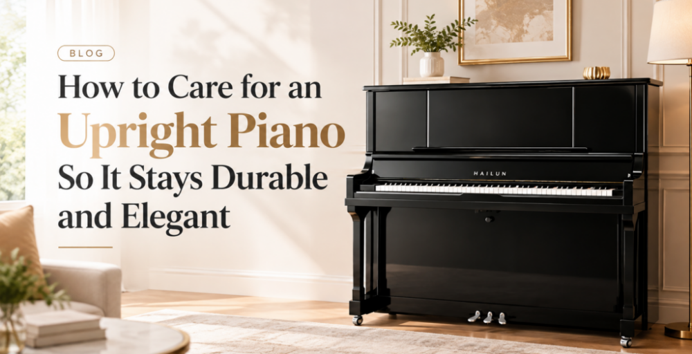 How to Care for an Upright Piano So It Stays Durable and Elegant