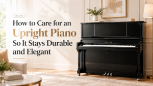How to Care for an Upright Piano So It Stays Durable and Elegant