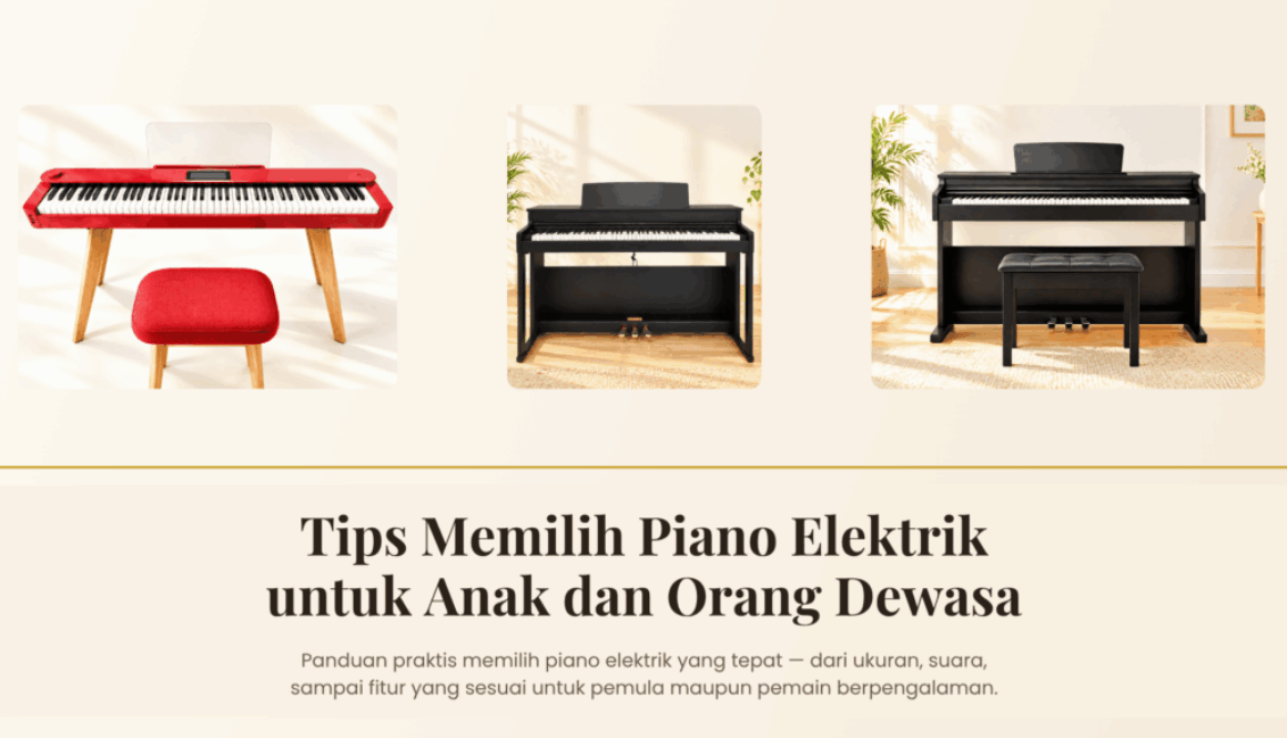Tips Memilih Piano Elektrik